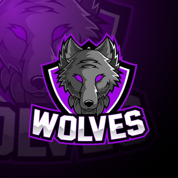 Download Free Wolf Esport Mascot Logo Design Premium Vector Use our free logo maker to create a logo and build your brand. Put your logo on business cards, promotional products, or your website for brand visibility.