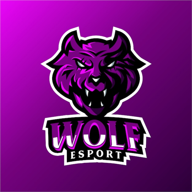 Download Free Wolf Esport Mascot Logo Template Premium Vector Use our free logo maker to create a logo and build your brand. Put your logo on business cards, promotional products, or your website for brand visibility.