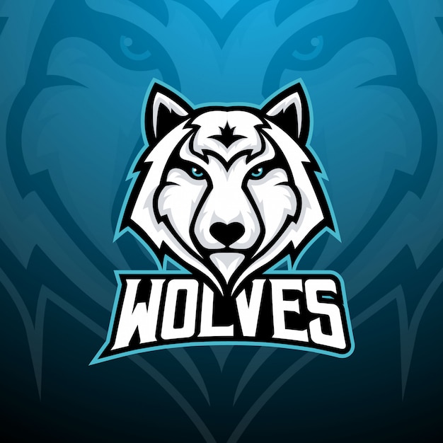 Download Free Wolf Head For E Sport Team Logo Gaming Mascot Premium Vector Use our free logo maker to create a logo and build your brand. Put your logo on business cards, promotional products, or your website for brand visibility.