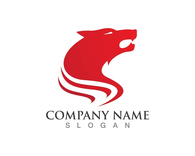 Premium Vector Wolf Logo Template