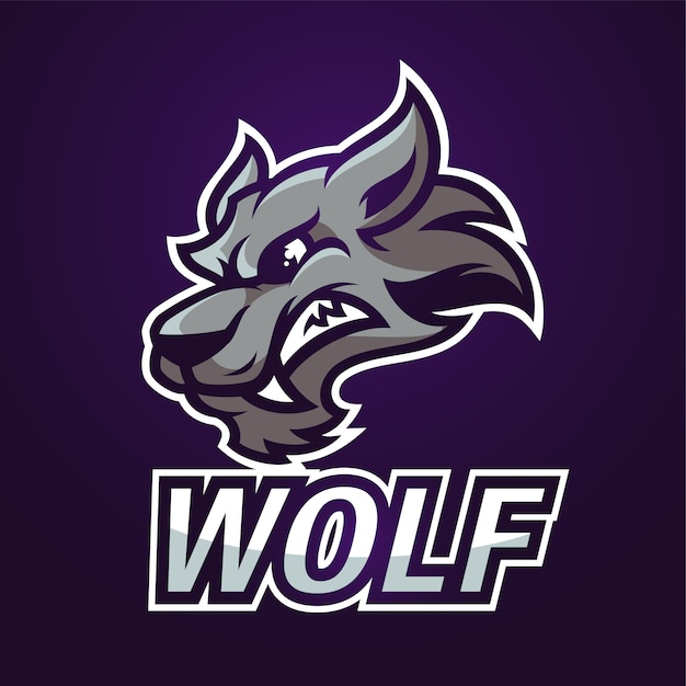 Premium Vector | Wolf logo