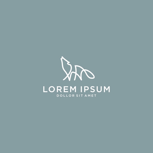 Download Free Wolf Minimalist Logo Graphic Modern Shape Premium Vector Use our free logo maker to create a logo and build your brand. Put your logo on business cards, promotional products, or your website for brand visibility.