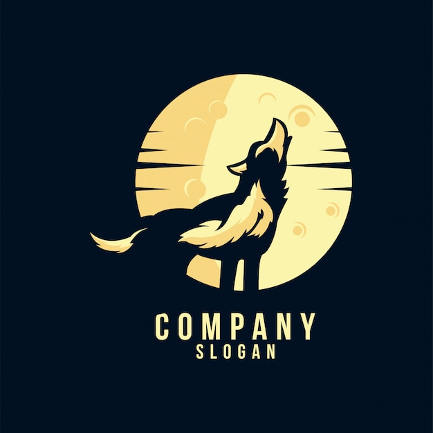 Download Free Wolf Silhouatte Logo Design Premium Vector Use our free logo maker to create a logo and build your brand. Put your logo on business cards, promotional products, or your website for brand visibility.