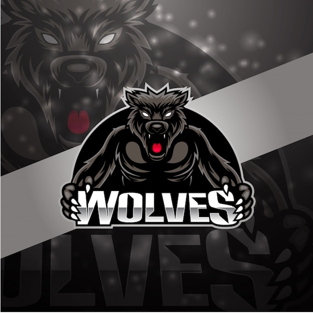 Download Free Wolves Esport Mascot Logo Design Premium Vector Use our free logo maker to create a logo and build your brand. Put your logo on business cards, promotional products, or your website for brand visibility.