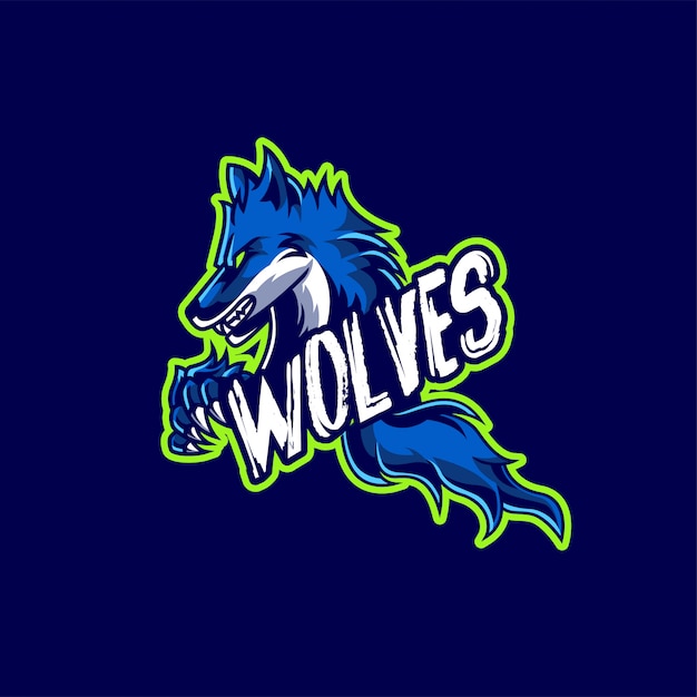 Download Free Wolves Mascot And Esport Gaming Logo Premium Vector Use our free logo maker to create a logo and build your brand. Put your logo on business cards, promotional products, or your website for brand visibility.
