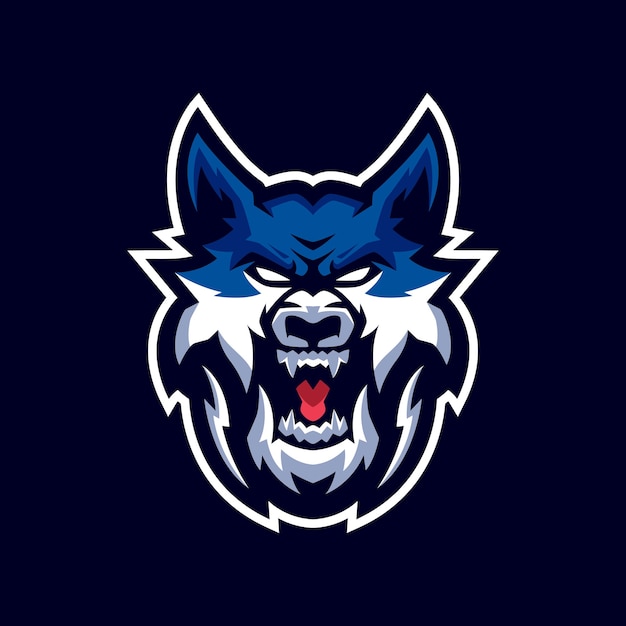 Premium Vector Wolves Mascot Logo