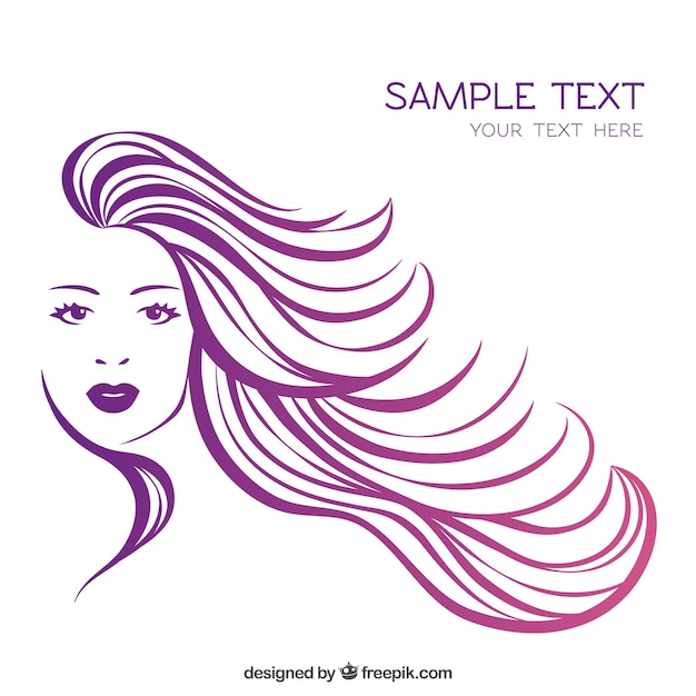 vector free download hair - photo #8