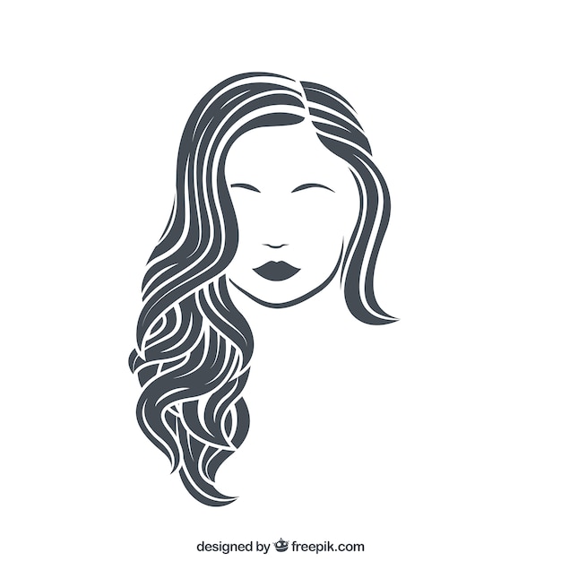 Download Woman features Vector | Free Download
