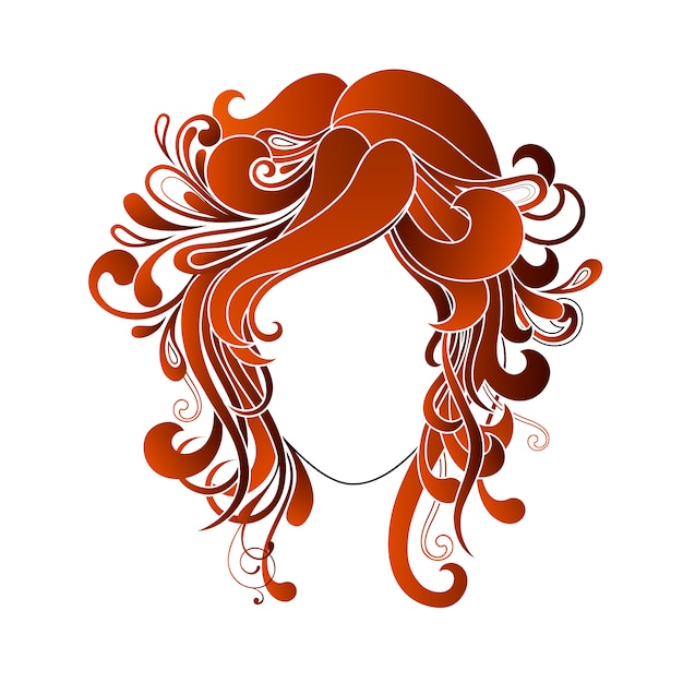 Download Woman hairstyle design Vector | Free Download