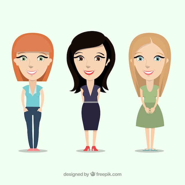 Women illustration Vector | Free Download