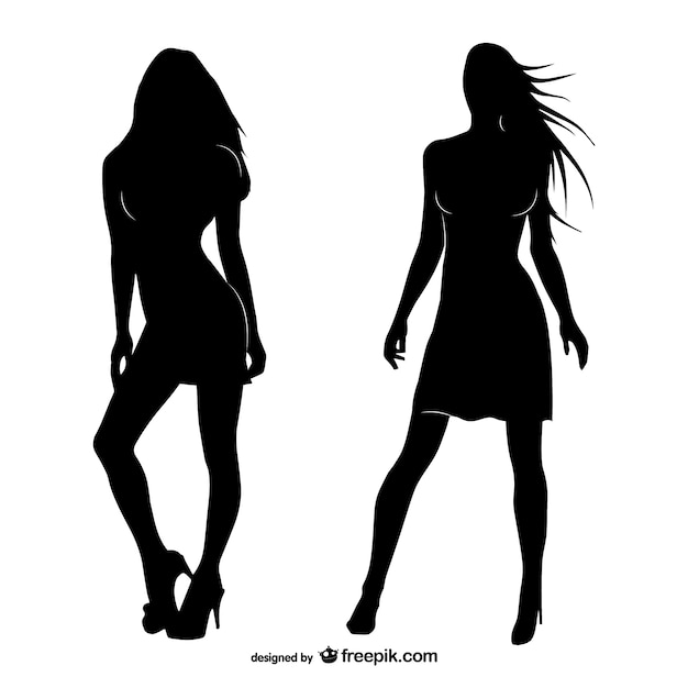 Download Women silhouettes | Free Vector