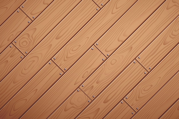 Wooden background. vector wood texture. wood plank Premium Vector