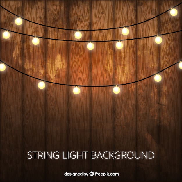 wooden background with decorative lightbulbs_23 2147571631