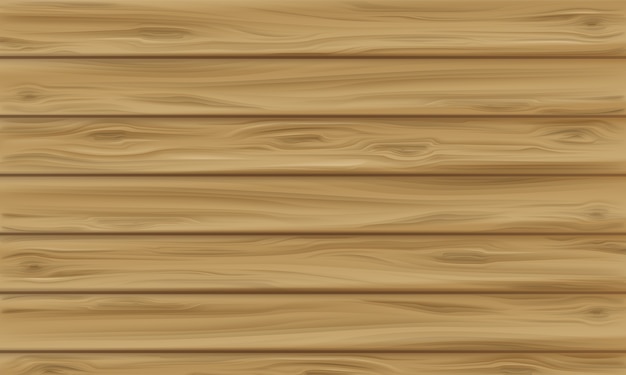 Wooden panel illustration of realistic wood\
texture background with plank seamless pattern