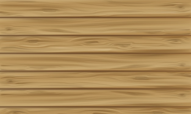Free Vector Wooden Panel Illustration Of Realistic Wood Texture Background With Plank Seamless Pattern