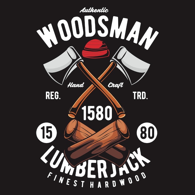 Woodsman | Premium Vector