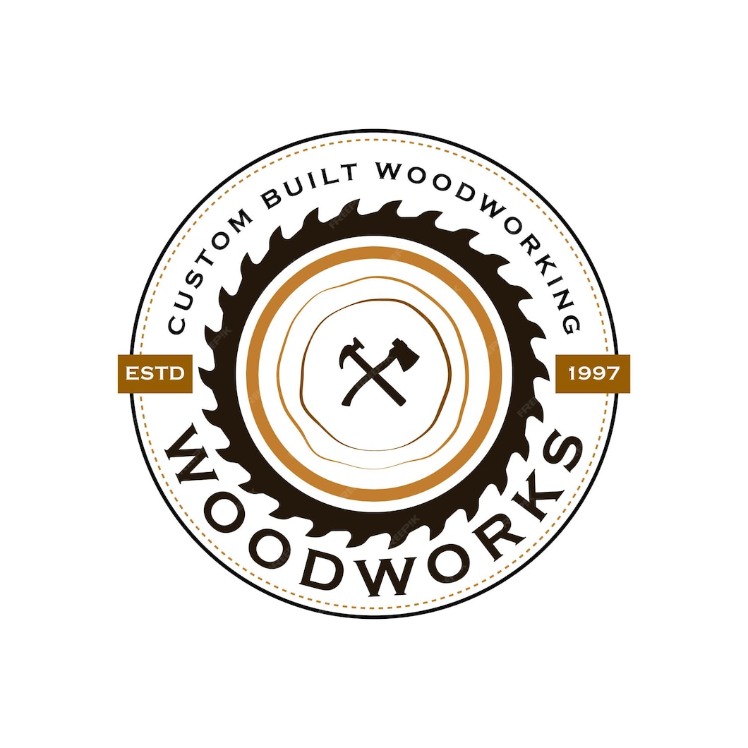 Premium Vector | Woodwork industries company logo with the concept of ...