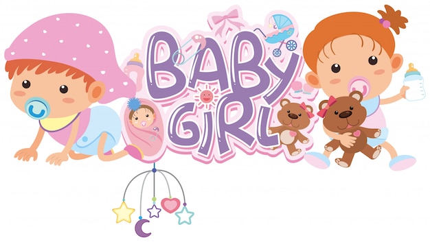 premium-vector-word-for-baby-girl