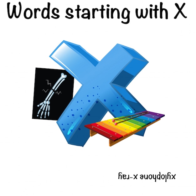 x word meaning