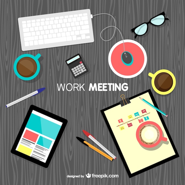 Work meeting background
