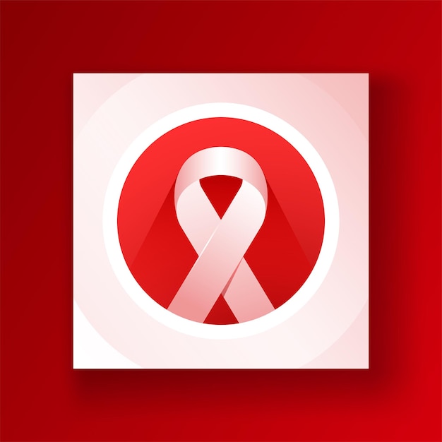 Premium Vector | World Aids Day Design Realistic Awareness Red Ribbon ...