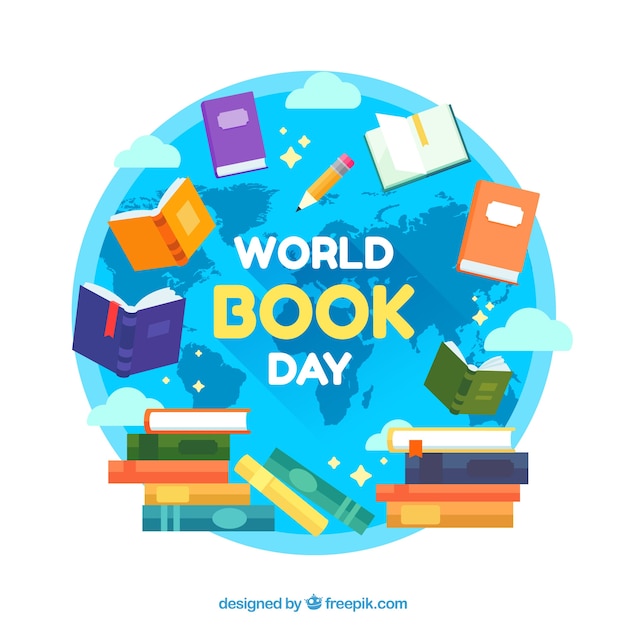 Free Vector | World book day background