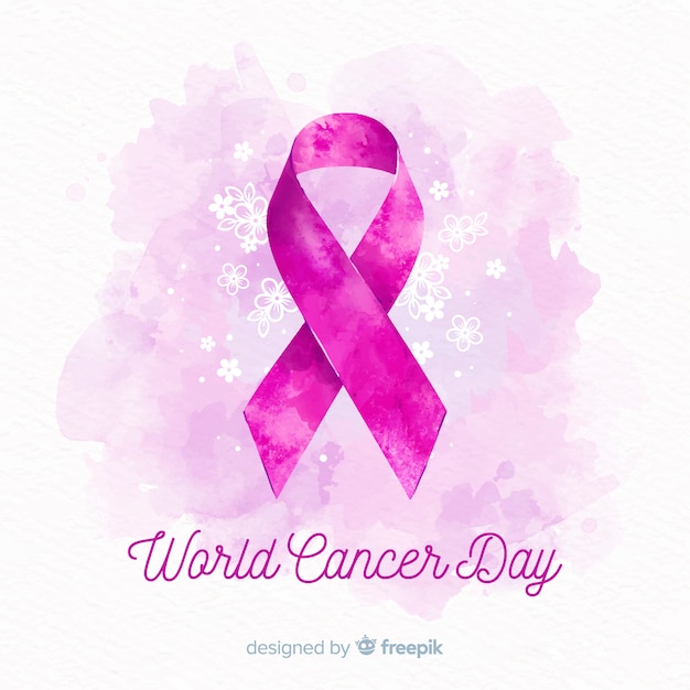 Free Vector | World cancer day background