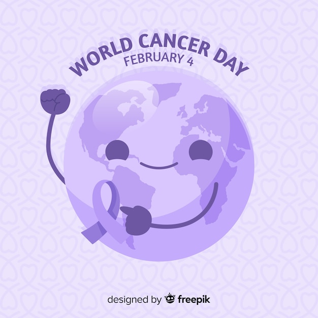 Free Vector World Cancer Day