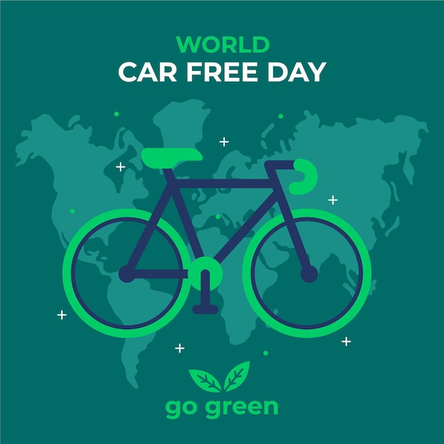 World car free day theme | Free Vector