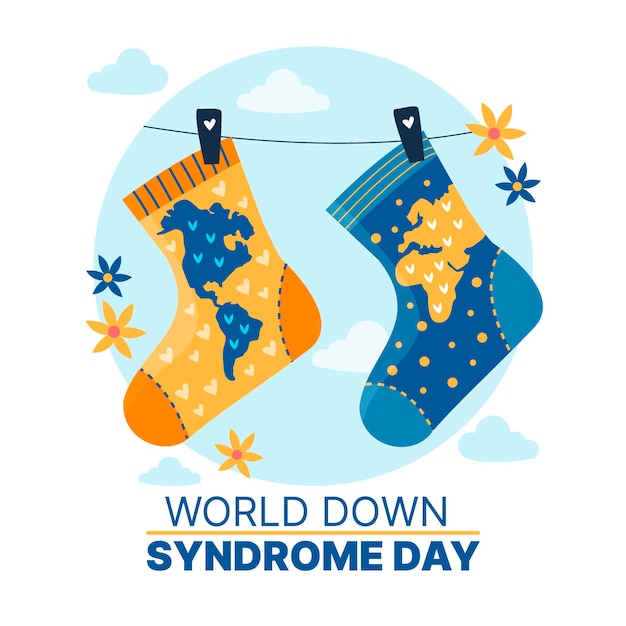 Free Vector | World down syndrome day