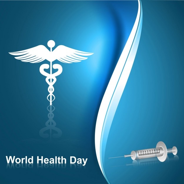 Download Free World Health Day Abstract Background With Symbol And Syringe Use our free logo maker to create a logo and build your brand. Put your logo on business cards, promotional products, or your website for brand visibility.