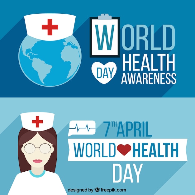 World health day banners