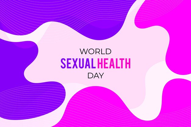 Free Vector World Sexual Health Day Abstract Background 3444