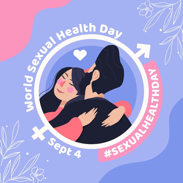 World Sexual Health Day Awareness Free Vector