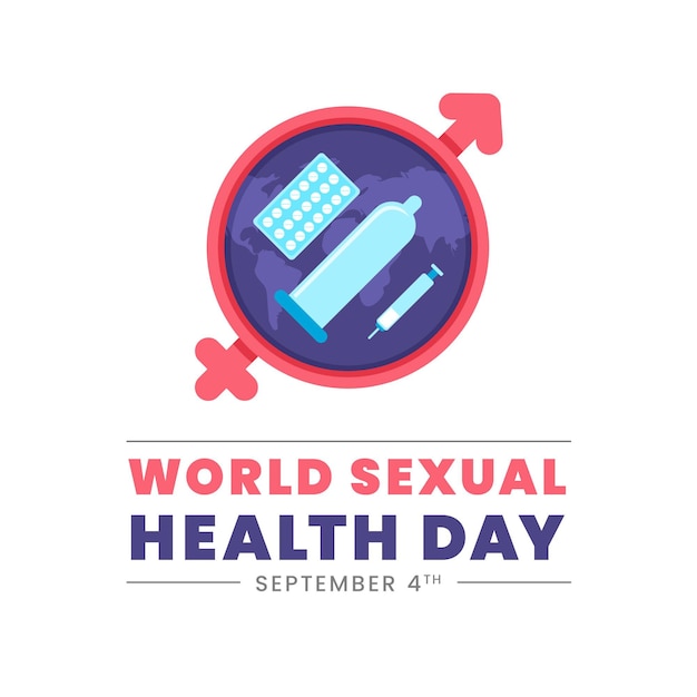 Free Vector World Sexual Health Day Concept