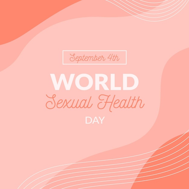 Free Vector | World sexual health day concept