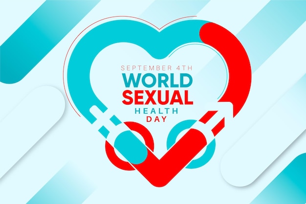 Free Vector | World sexual health day concept