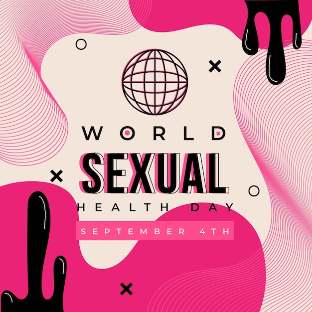 Free Vector | World sexual health day design