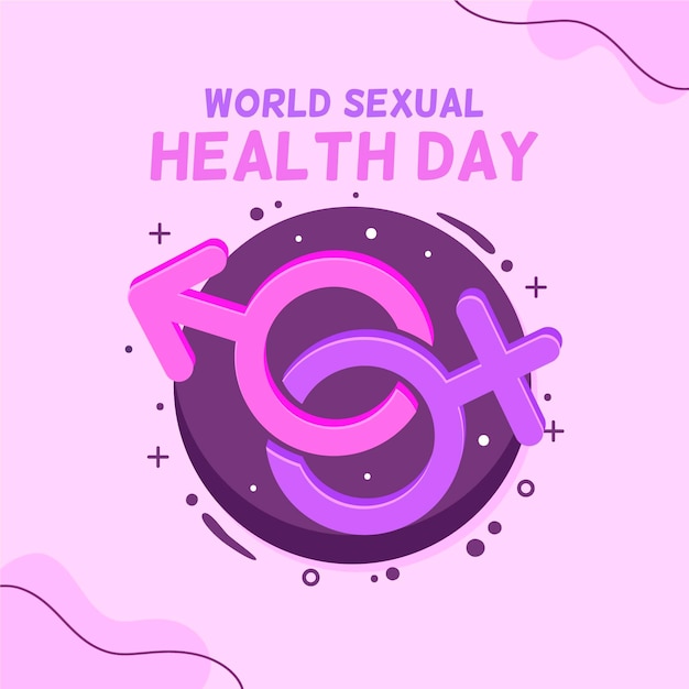 Free Vector World Sexual Health Day Illustration 