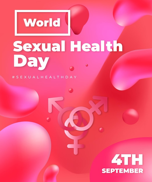 Free Vector World Sexual Health Day Realistic Illustration 9768