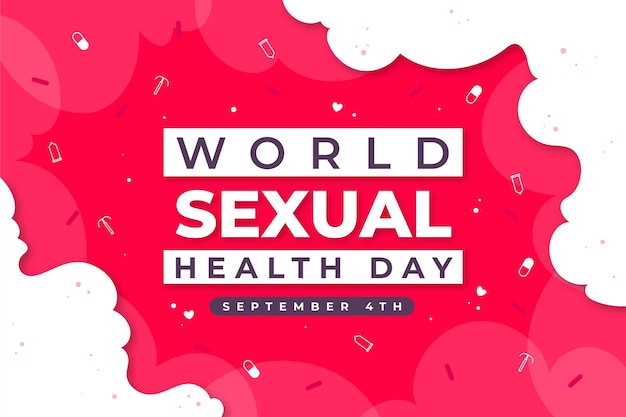 Free Vector | World sexual health day wallpaper