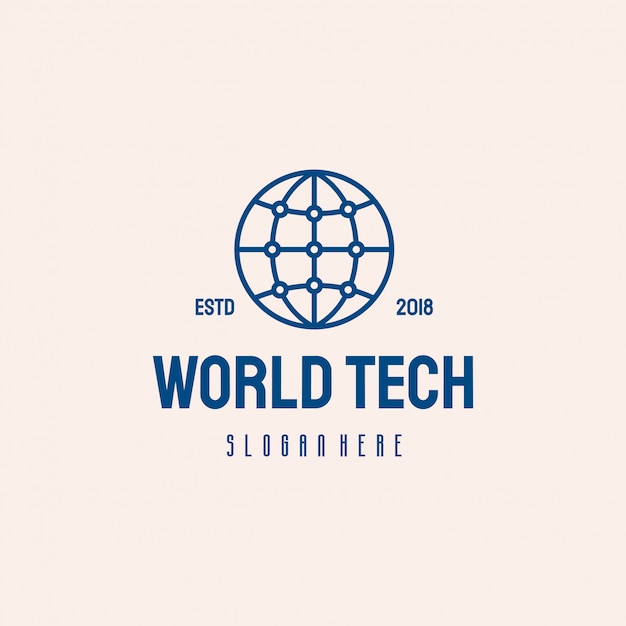 Download Free World Tech Logo Design Globe Technology Logo Template Symbol Use our free logo maker to create a logo and build your brand. Put your logo on business cards, promotional products, or your website for brand visibility.
