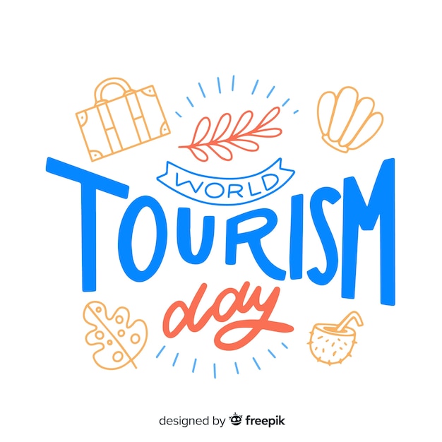 Download Free World Tourism Day Lettering Background Free Vector Use our free logo maker to create a logo and build your brand. Put your logo on business cards, promotional products, or your website for brand visibility.