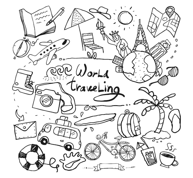 fast travel doodle world