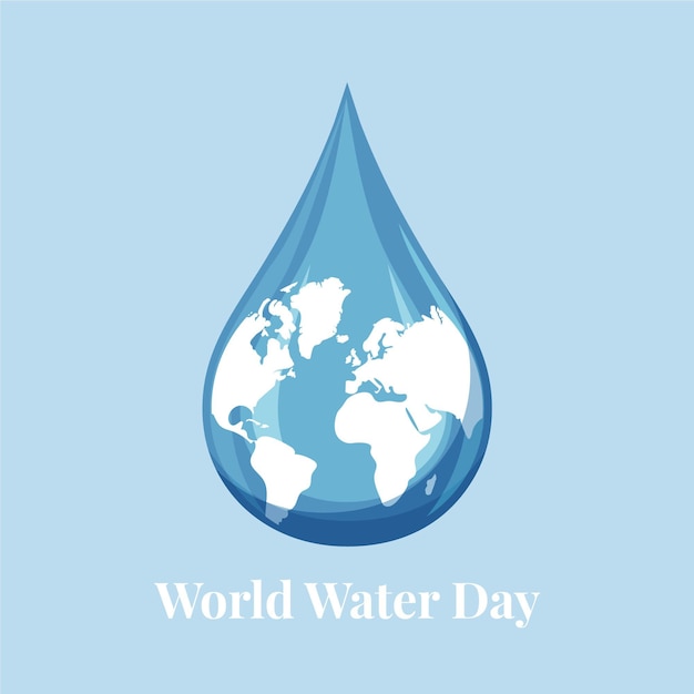 Free Vector | World water day