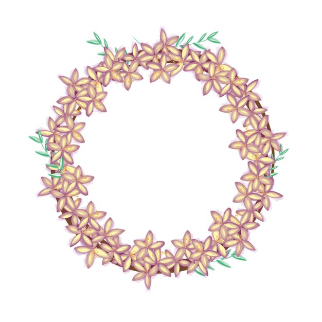 Download Wreath flower crown Vector | Premium Download