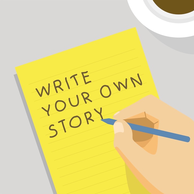 write the story your own words