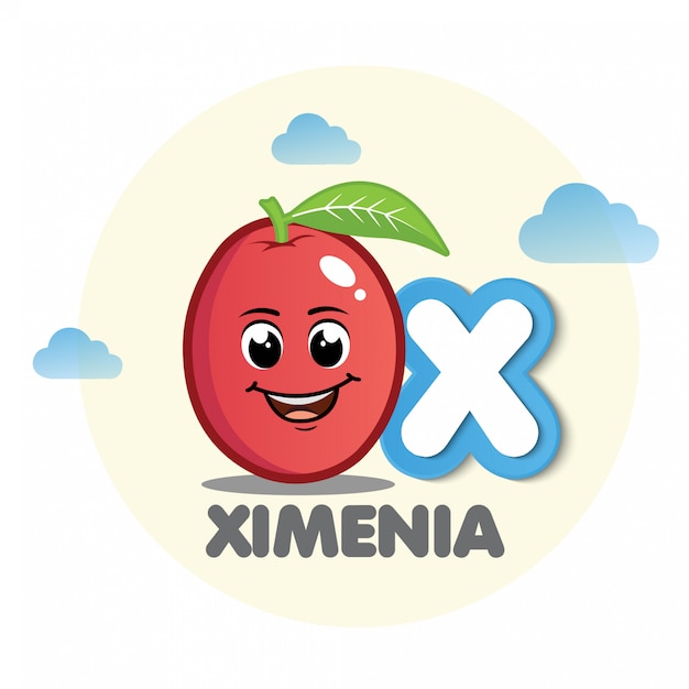 Download Free Ximenia Mascot With Letter X Premium Vector Use our free logo maker to create a logo and build your brand. Put your logo on business cards, promotional products, or your website for brand visibility.