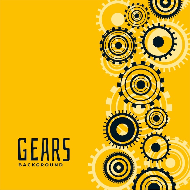 Featured image of post Yellow Gears Background - Procedure concept 2 colored line icon simple vector.