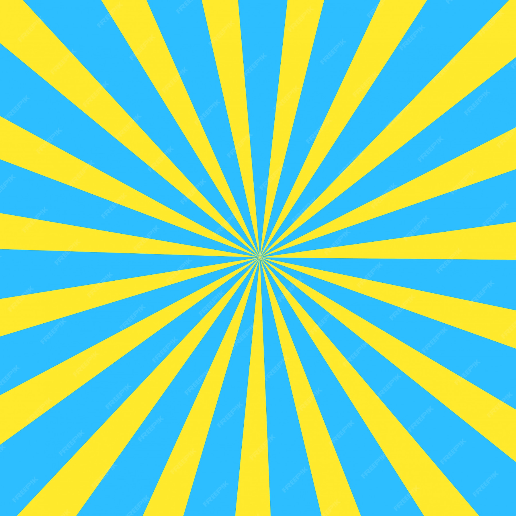 Premium Vector | Yellow and blue summer cartoon sunlight background.